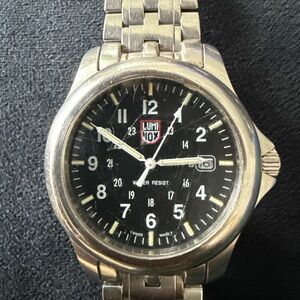 Luminox Black and Silver Watch